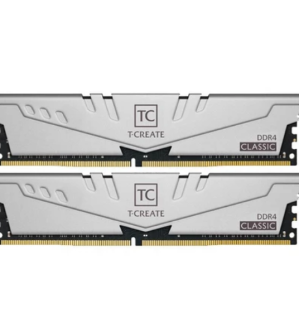 Ram Team T-Create Silver 16GB (2x8) 3200 Mhz - Ram 16GB 3200Mhz 2x8GB Team T-Create Silver