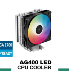 CPU Cooler - Deepcool AG400 LED FIX Rainbow LED - LGA1700